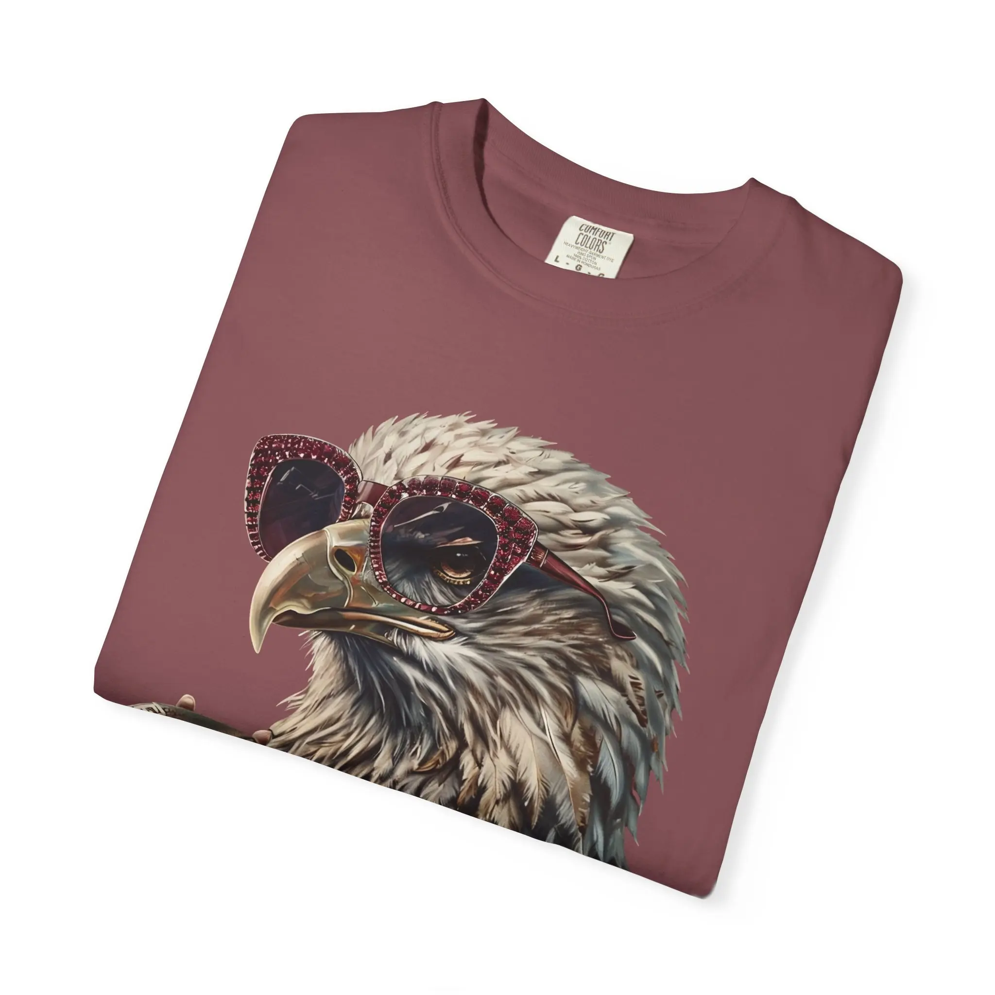 Vintage Eagle Football Shirt, Game Day Tee, Football Mom, Comfort Colors Graphic T-Shirt, Tailgate Top, Auntie Eagle Mascot Gift