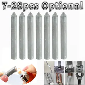 Universal Welding Rod, Aluminum Welding Rod, High-efficiency Smooth Silver Round Design, Household Welding Tool