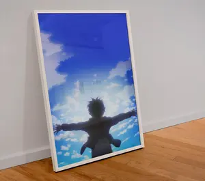 Attack on Titan Freedom POSTER UNFRAMED  - Eren Yeager Reaching Toward the Sky