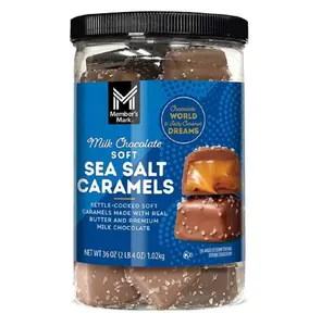 Member Mark Milk Chocolate Sea Salt Caramels, 36 oz.