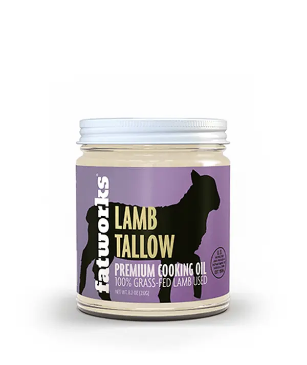 Grass Fed Lamb Tallow (7.5 oz) Grass Fed Lamb Tallow (7.5 oz)