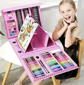 208pcs Super Large Art Set for Kids, ColorfulArt Supplies, Student Painting Supplies,Crayons, Colored Pencils, Markers, Perfect Giftfor Children
