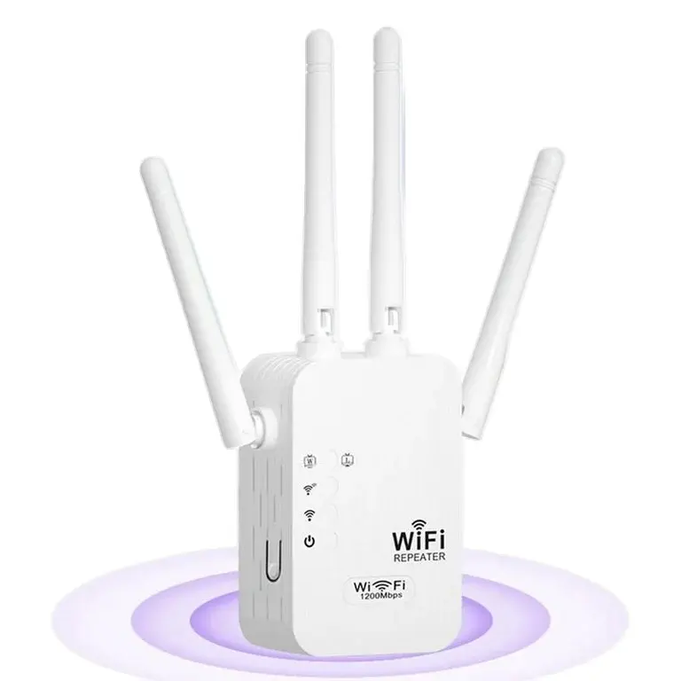 Dual Band WiFi Signal Booster Repeater for Dorms Bedrooms Living Rooms Enhances WiFi Signal Strength Reliable Connectivity