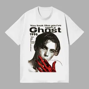 Gildan Scream Movie Billy Loomis Skeet Ulrich T-Shirt 100% Premium Cotton High-Quality Digital Print S-5XL