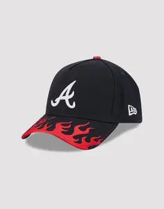 Mens New Era MLB Atlanta Braves Speedway 9FORTY A-Frame Hat