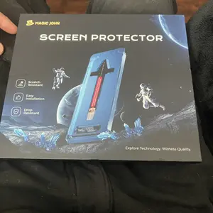 Product Review of MAGIC JOHN 2-Pack Screen Protector for iPhone, Samsung, and Google–Crystal Clear, Scratch-Resistant, Ultra-Smooth Touch, Privacy Protection, Circular Polarized Eye Protection, Easy Installation from G**l