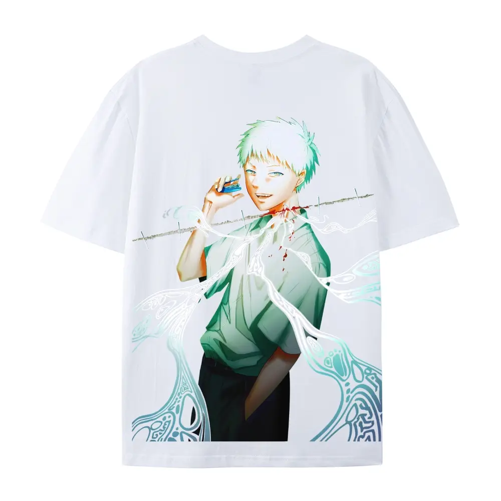 Summer Time Rendering Hikaru Anime Tee Cotton Tshirt Unisex Japanese Style Streetwear Couple Gift