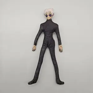 Anime Jujutsu Kaisen Doll Movable Funny Gojo Satoru Toy Shapeshift Figure Cosplay movable Abstract Wire Skeleton Halloween Prop