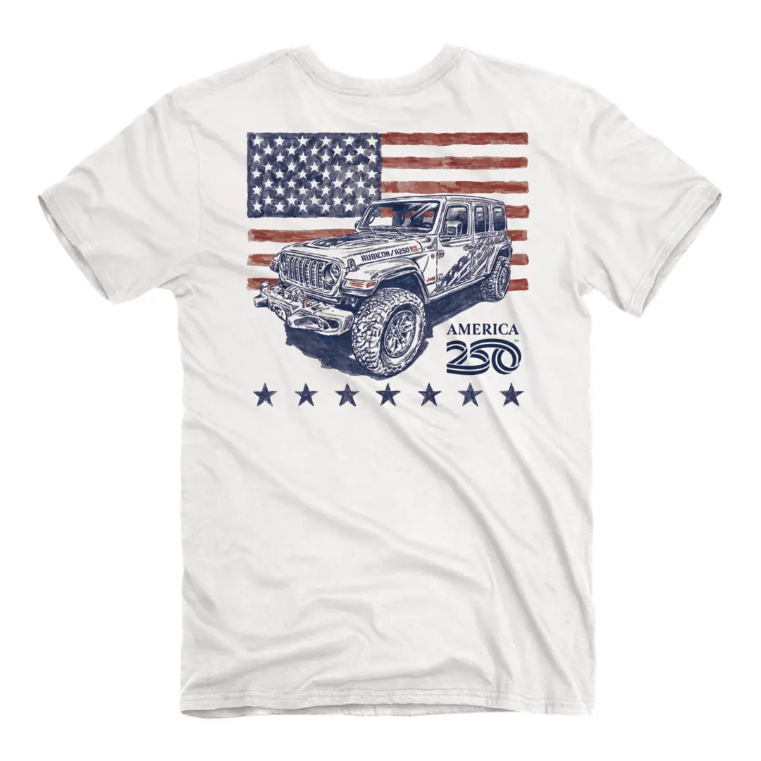 Jeep x America 250 - USA Rubicon T-Shirt