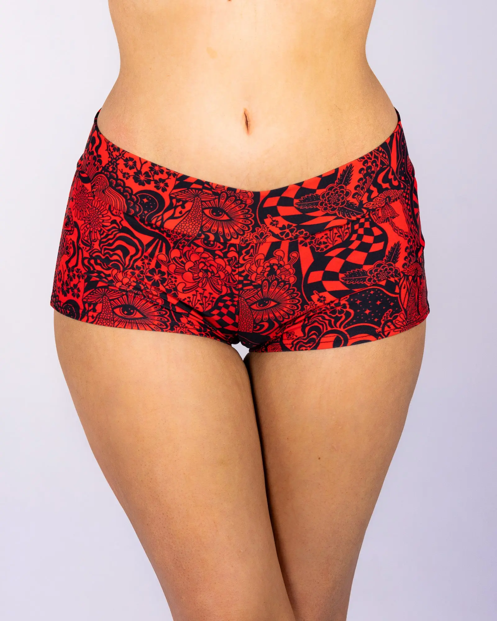 Crimson Zenith Scrunch Boy Shorts Crimson Zenith Scrunch Boy Shorts