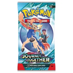 Pokemon: Scarlet & Violet Journey Together Booster Pack - 10 Additional Game Cards, Includes 1 Basic Energy for Trainer's Pokémon