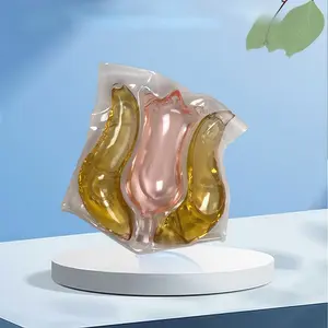 Tulip Laundry Detergent Capsules 12g Pcs 60pcs Box Long Lasting Luxury Scent Strong Clean Fresh Fragrance Home Travel Essential