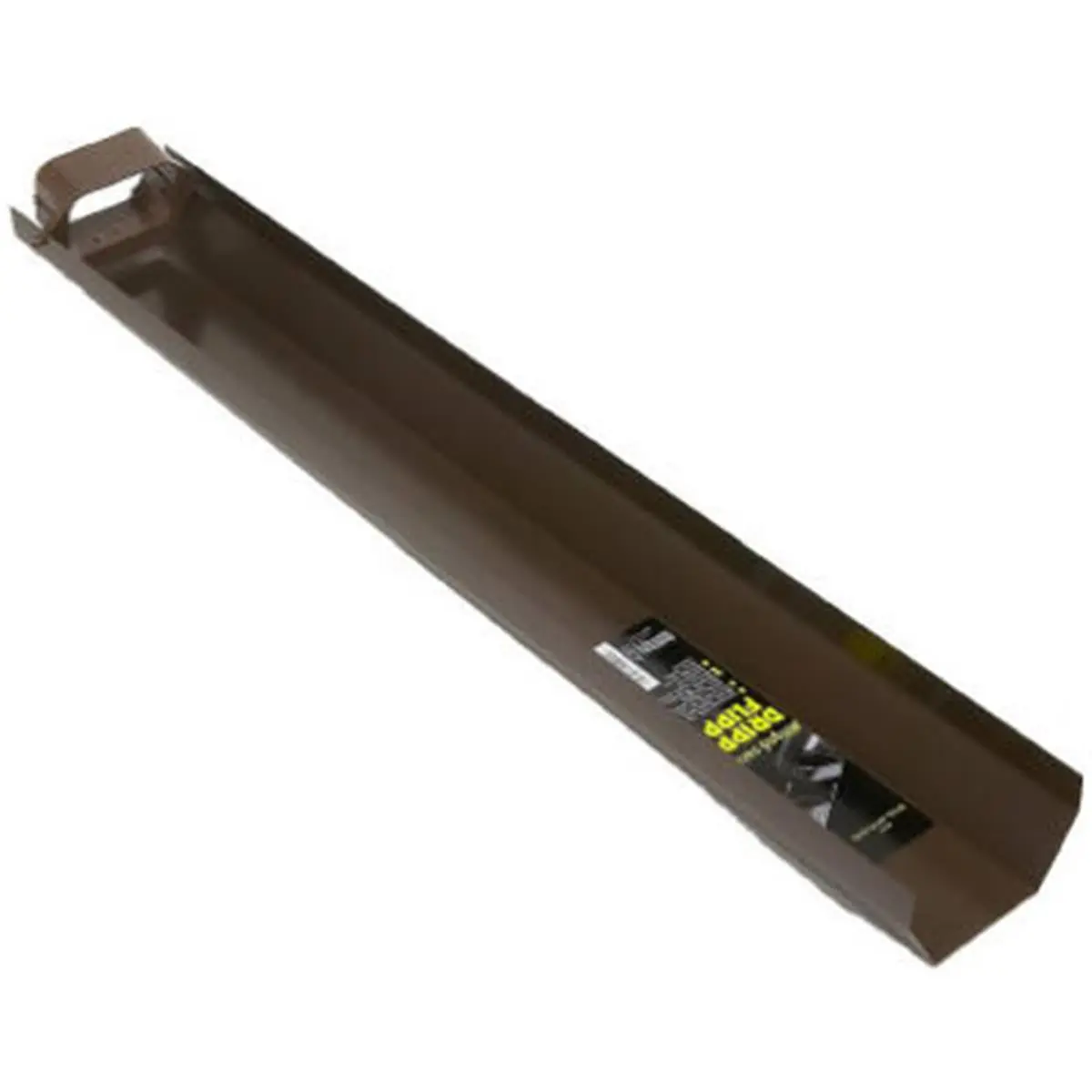Amerimax Home Products 3703019 Vinyl Hinged Flip Downspout Extension - Brown Dripper Flipper, Universal Fit for Efficient Water Drainage, Hinged Downspout Extension