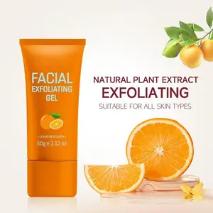 Facial Exfoliating gel 60g Orange Enzyme Hydrating Facial Skincare for Skin Repair purifying Moisturizer Cleansing Cleanser Springtok