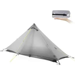 Ltralight Tent 3 Season Backpacking Tent 1 Person/2 Person Camping Tent, Outdoor Lightweight Lanshan Camping Tent Shelter, Perfect for Camping, Hiking, Climbing, Hiking