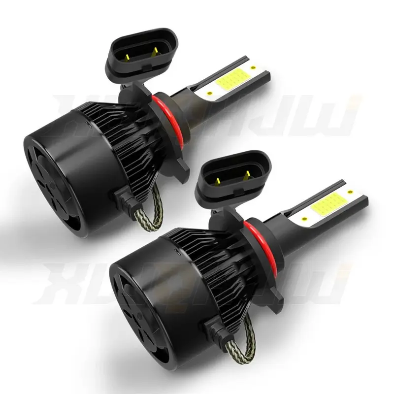 For Honda Civic 2006 2007 2008 2009 2010 2011 2012 2013 2014 2015 2016 2017 2018 2019 2020 2X 9005 HB3 LED Headlights Bulbs High Beam 6500K White