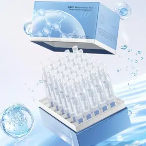 KOEC Hydrating Serum- Deep Moisturizing Hyaluronic Acid Tubes Skin Repair Single-Use Vials Skincare Comfort