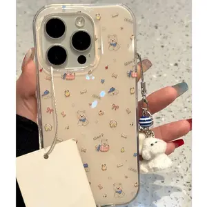 Summer Puppy Phone Case Stand, Compatible with iPhone 17, 15, 14 Pro Max R, 7, 8 Plus, 11, 12 XS