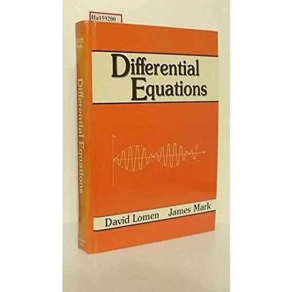 USED-Differential Equations by David Lomen (Hardcover)