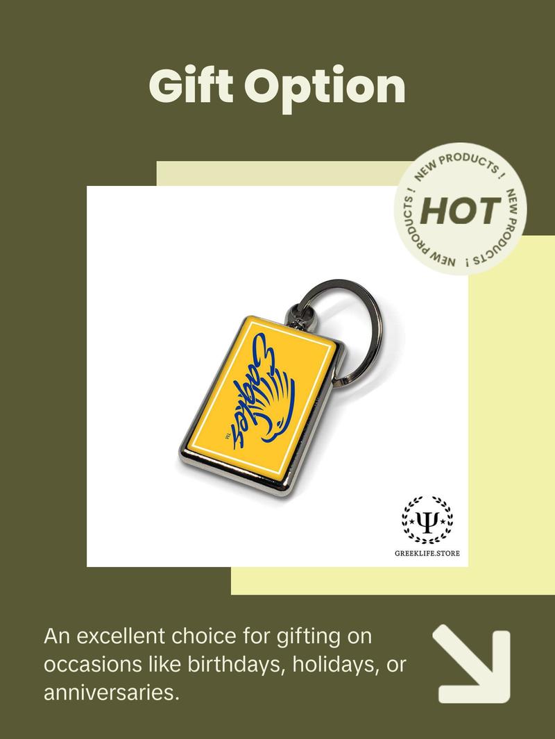 Embry-Riddle Aeronautical University Eagles Sport Keychain Rectangular Embry-Riddle Aeronautical University Eagles Sport Keychain Rectangular