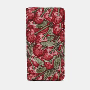 Cherry Cascade Checkbook Cover