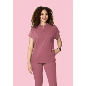 Mandarin Dolman Top Mauve Mandarin Dolman Top Mauve