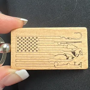 Montana Fishing Keychain