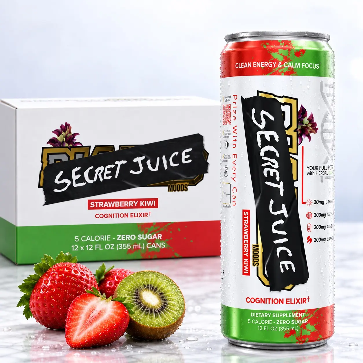 Dialed Moods Cognition Drink – 10 Potent Ingredients for Deep Focus & Mental Clarity