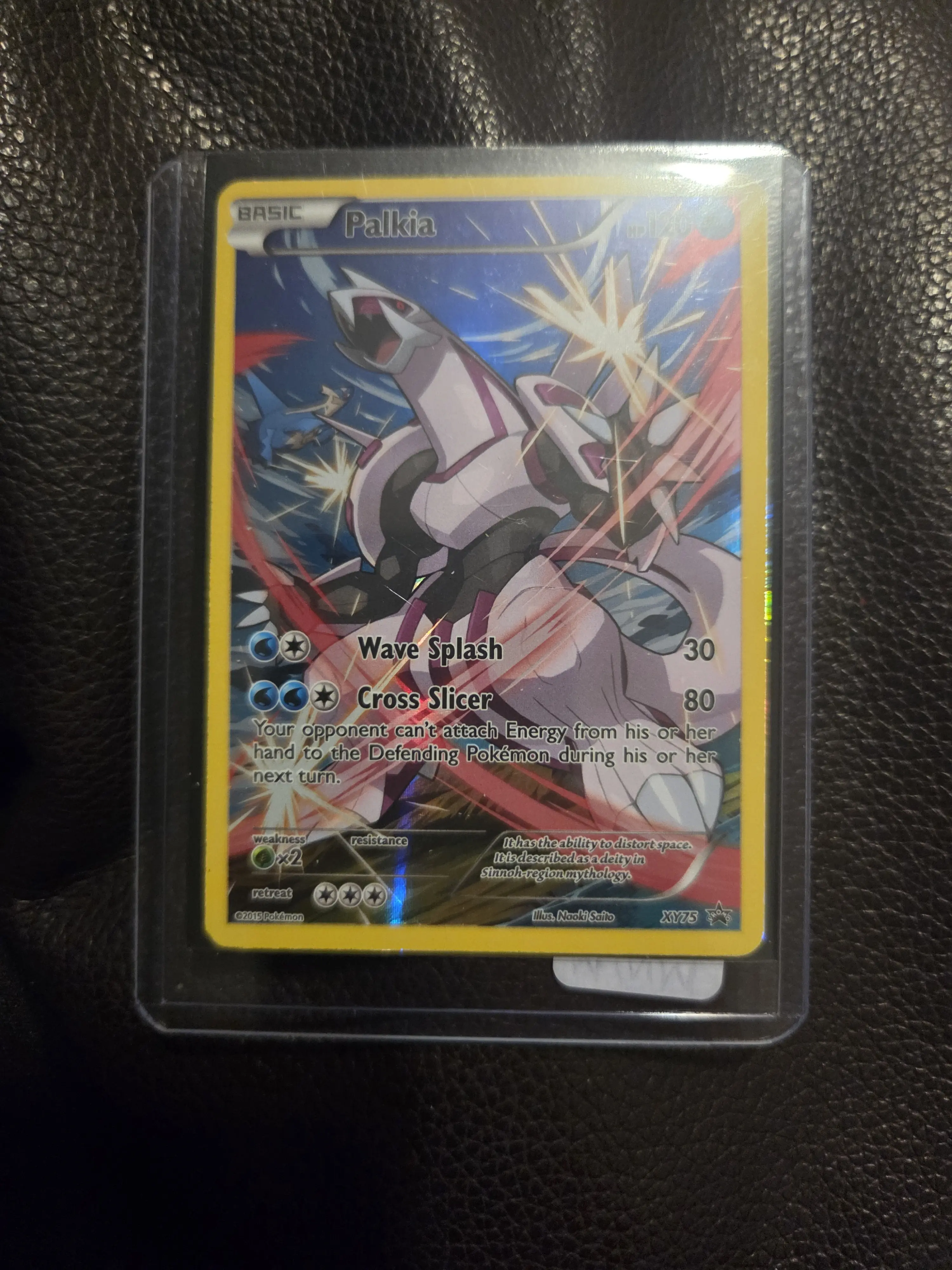 Palkia XY Promo Holofoil Pokemon Card