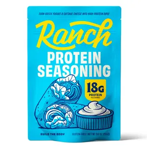 Build the Body Protein Ranch Seasoning | Mix w/ Greek Yogurt or Cottage Cheese for Protein Dips in Minutes | Flavor Boost for Veggies & Salads | Gluten Free