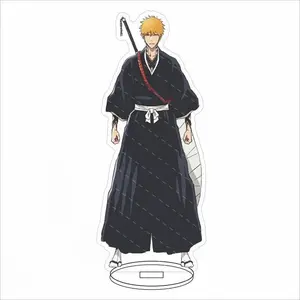 JP Anime Bleach Thousand-Year Blood War Arc Kurosaki Ichigo Ishida Uryuu Acrylic Figure Standing Model Tetsuya Fans Gift