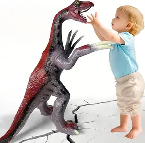 Large Therizinosaurus 29 inches, children's dinosaur toy, large inflatable dinosaur toy suitable for children, children's party gift, birthday gift for boys and girls