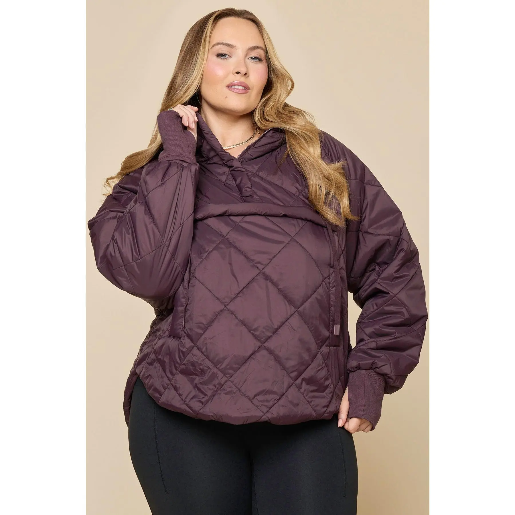 Pillow Packable Puffer Jacket - Huckleberry Pillow Packable Puffer Jacket - Huckleberry
