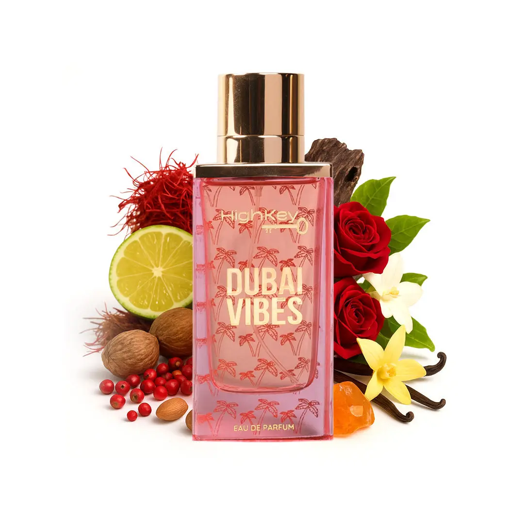 TikTokバズ香水ドバイ香水LAYAAN 75ML HighKey Dubai Vibes Perfume - Luxurious, Bold, Alluring - Crafted