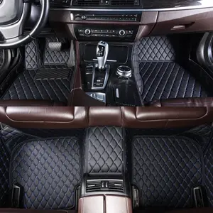 Custom Car Floor Mat Automotive Mats For Tiggo 7 Pro 2023~2025 Left/Right -hand Drive Auto Interior Accessories Car Accessory Fashion Diamond Styling Leather Carpet Waterproof Design Full Coverage