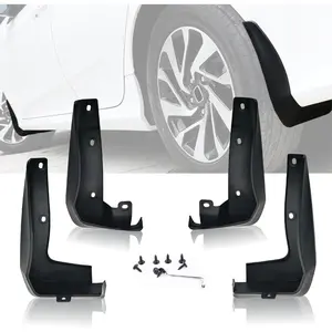 Mud Flaps Kit Compatible with 10th Gen Civic, Front and Rear Mud Guards 4-PCS Set
