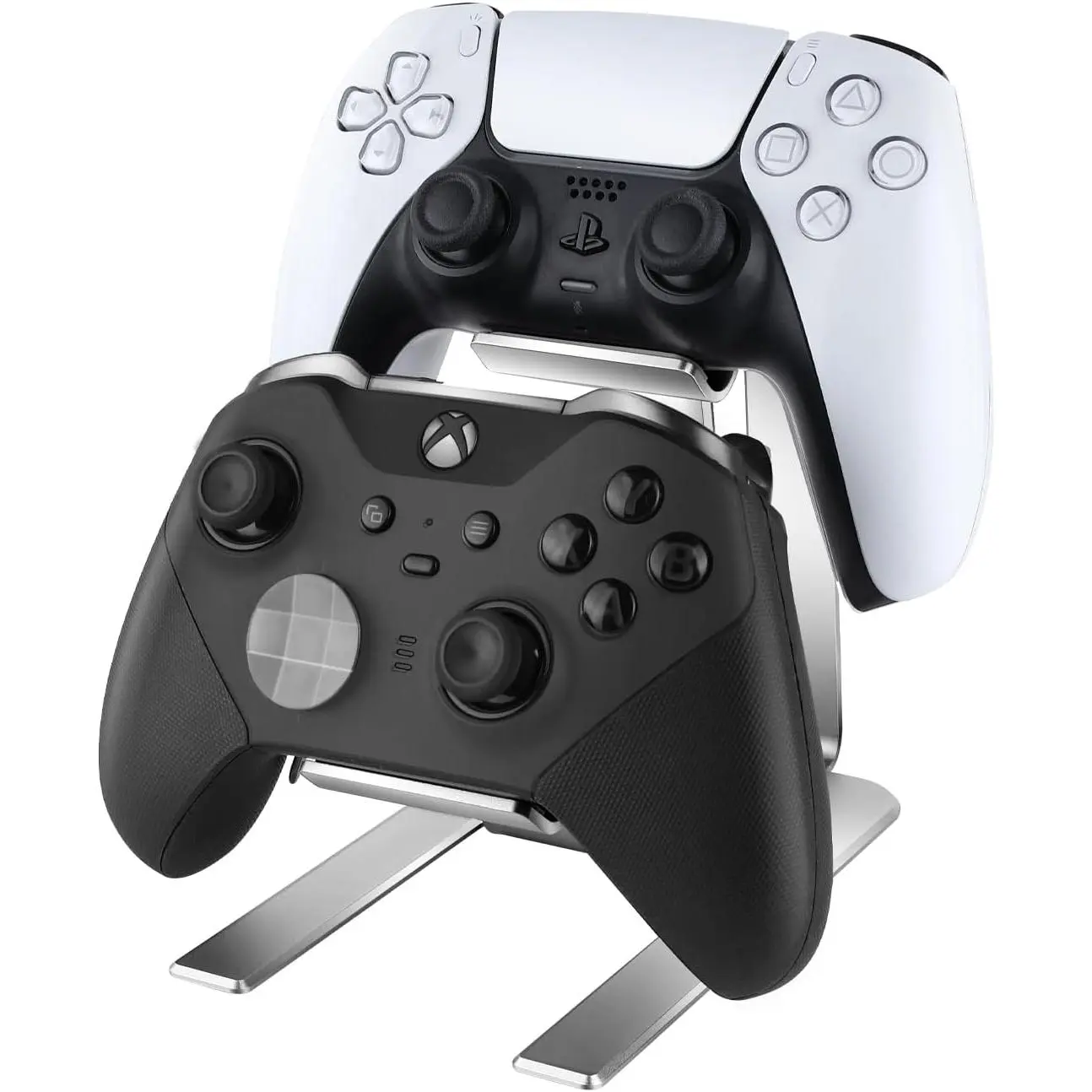 Controller Holder - 2 Tier Universal  Display Stand Accessories PC Gaming Desk Decor Stuff Gamer Gifts for  Series X S, Elite 2, PS5, PS4, PS3,  Pro and Almost All Controller