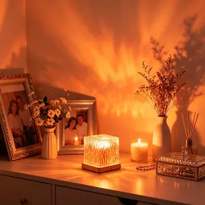 16-Color Aurora Projection Night Light, Touch/remote Control, USB Wave Night Light Projector, Room Decor, Bedroom, Gift