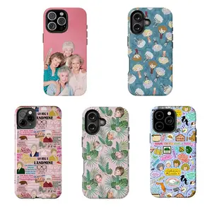 Nostalgic The Golden Girls Group Photo Phone Case | Trendy Retro TV Design,Tough phone case,for iPhone 16 15 14 13 12 11 17Pro Max,for Samsung S25 S24 S23 S22 Ultra,Gifts For Fans Men Women, Phone Accessories