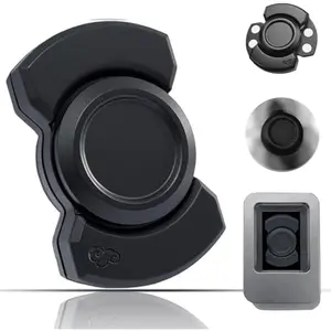 Alloy Metal Fidget Toy for Adults, 3-in-1 Silent Fidget Spinner, Anxiety Relief Sensory Fidgets, Calming ADHD Focus Tool