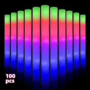 GlowSticks Bulk 100Pcs Colorful LED Light Up Glow Sticksfor Raves Concerts 3 Flashing Modes Glow in Dark PartySupplies for Home Weddings Birthdays Halloween GiftsWaterproof Plastic Pearl -68Pcs Magical Spooky 36Pcs christmas decor halloween room decor