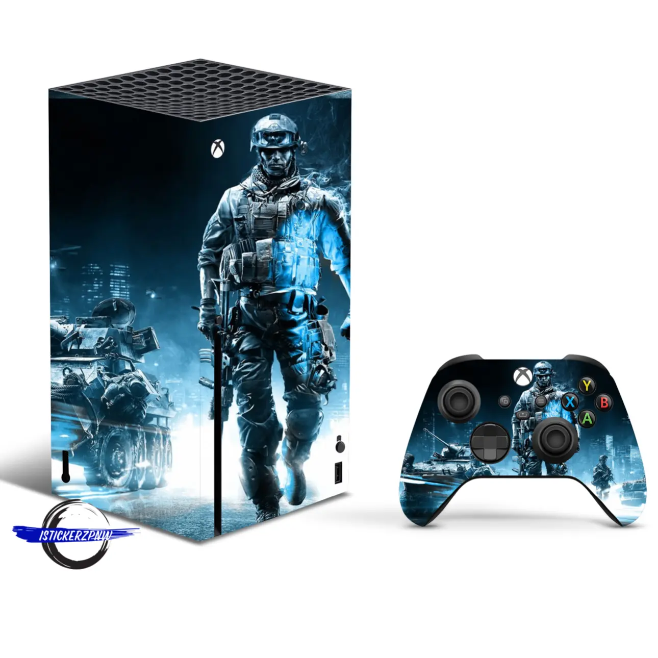 Vinyl Wrap Skin Army COD Compatible with X-Box Series X +2 Controller Skins Vinyl Wrap Skin Army COD Compatible with X-Box Series X +2 Controller Skins