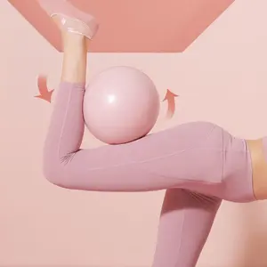 Professional Anti-Burst Non-Slip Small Yoga Fitness Stability Ball, 9.8 Inch (about 25 Cm), Pilates Exercise Ball, Home Workout Equipment