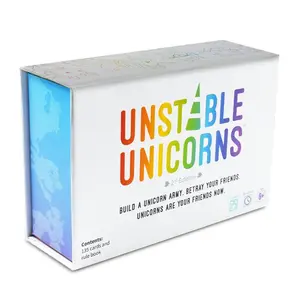 Unstable Unicorns Card Game - Build a Unicorn Army Betray Your Friends Unicorns Are Your Friends Now
