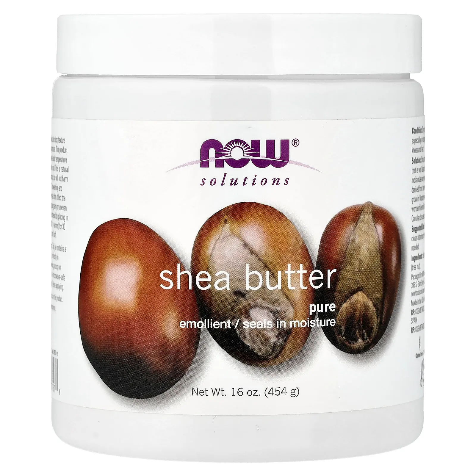 NOW Foods Solutions, Shea Butter, 16 fl oz (454 g)