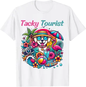 Vacay Tacky Tourist Outfit Wacky Cruise Costume Idea Tacky T-Shirt - Parkermays Shop 97B0DLXS2CX2