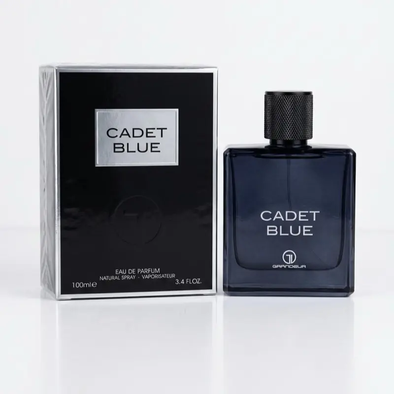 Cadet blue 100ml  3.4fl.oz organizer for beauty and personal cosmetics Bottles