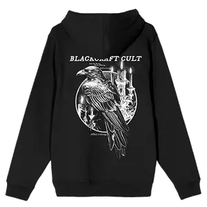 Hail The Raven Zip-Up Hoodie