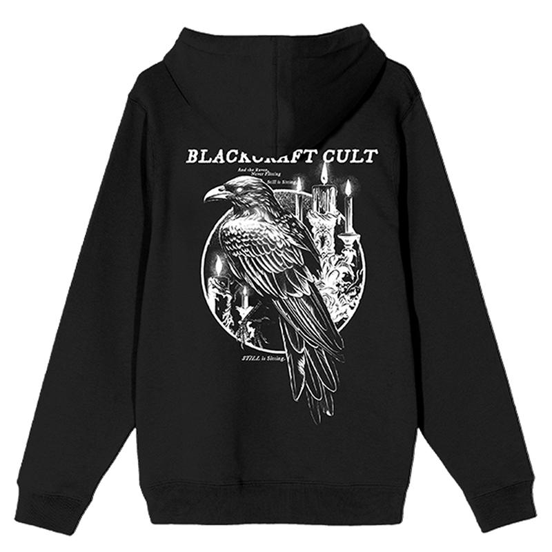 Hail The Raven Zip-Up Hoodie