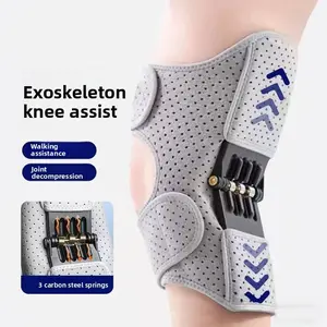 Elderly Meniscus Patella Support Brace, Joint Auxiliary Booster for Climbing Stairs and Hiking, Sports Wrap That Supports Knees